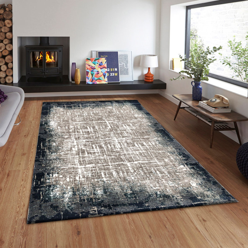 Durella Abstract Area Rug, Rectangle 150 x 230cm