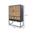 Buffets simples en bois noir