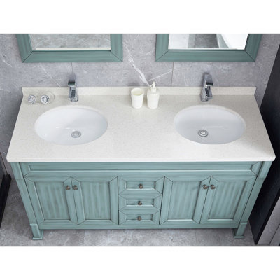 Scratch Bathroom Sink - Oval Undermount Ceramic, White, Heat, Stain, Rust With Overflow Ceramic For Undermount,