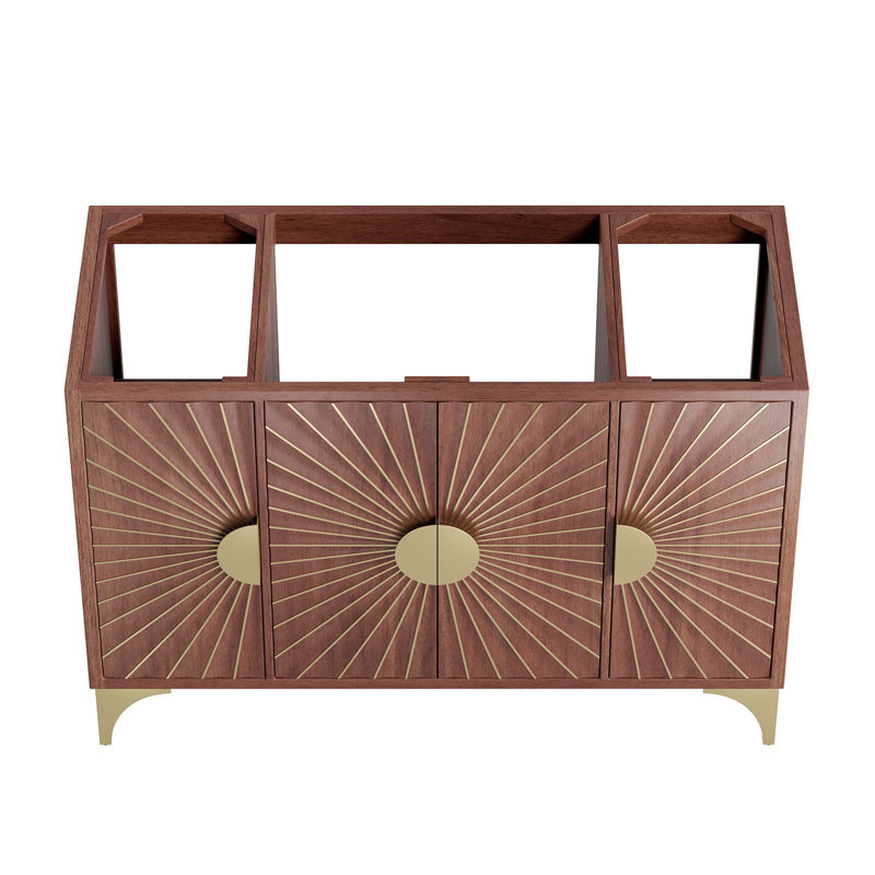 Modway 48" Single Bathroom Vanity Base Only in Brown