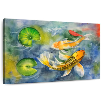 Brampt Pond Of Golden Koi