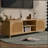 Bamboo TV cabinet