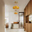 Glass Semi Flush Mount-595763385