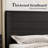 Marro Farmhouse Overlapped Wood Platform Bed-2088410054-2088410053