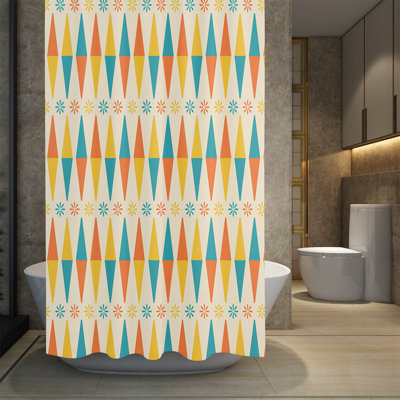 Rideau de douche simple Locke