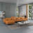Cavour 156" Wide Genuine Leather Sofa & Chaise-53651636-53651638