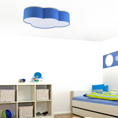 Ismaeel Fabric Flush Mount