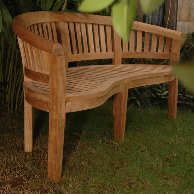 Bromyard Teak Garden Bench by Arlmont & Co.