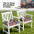 3" H Water-Resistant Outdoor Seat Cushion-1618187335