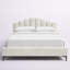 Grand lit plateforme tapissier Susannah