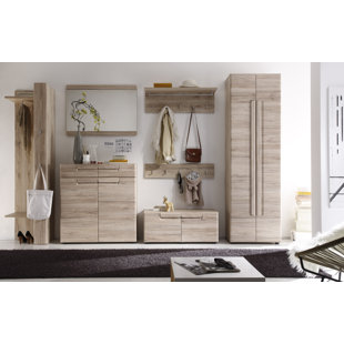 Hall Tree with Shoe Storage