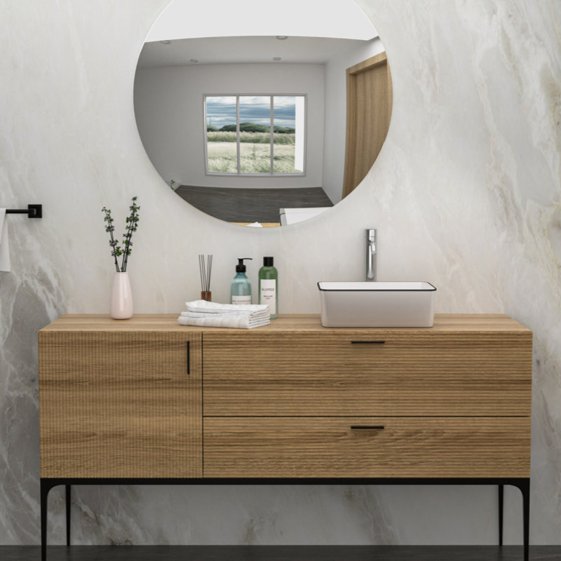 Go Peak Track 12'' Ceramic Rectangular Bathroom Sink