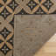 Solterra Greth Chestnut Brown Bohmeian Tile Flatweave Polypropylene Indoor/ Outdoor Area Rug-114550407