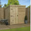 7 Ft. W x 6 Ft. D Shiplap Pent Wooden Shed-120922083-120922096