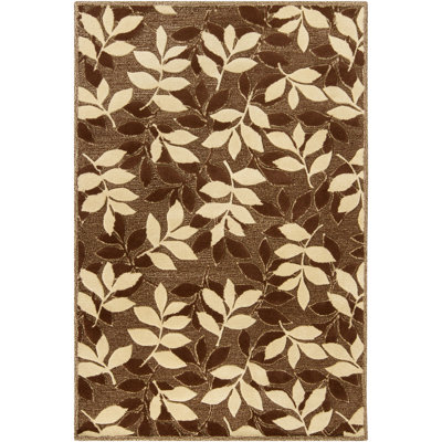 Medford Authentic Hand-Tufted Handmade Lime Green, Ivory & Black Contemporary Floral Wool Area Rug