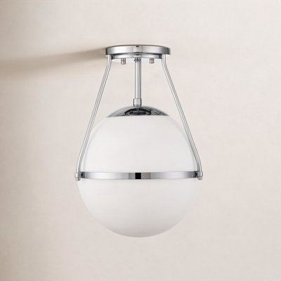 Amirah Single Light Semi Flush Mount