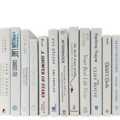 Livres blancs modernes par couleur et pied