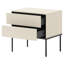 55.3cm W Manufactured Wood Bedside Table