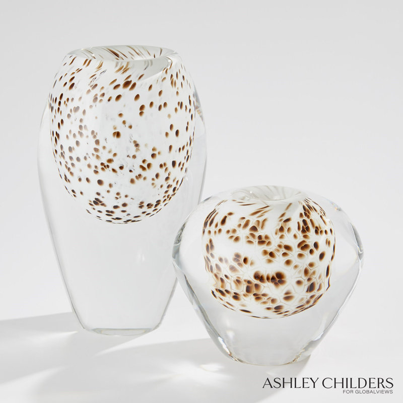 Livingston Vase-Brown Spots-Sm