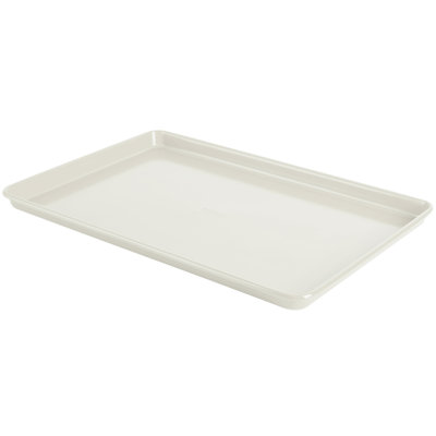 Martha Stewart Everyday Color Bake 13 Inch Carbon Steel Rectangle Cookie Sheet in Linen