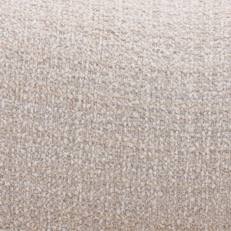 Oasis Polyester Boucle Fabric Occasional Chair, Sand
