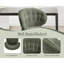 49cm H Upholstered Metal Accent-1106106221