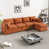 Molleton doux orange est en rupture de stock