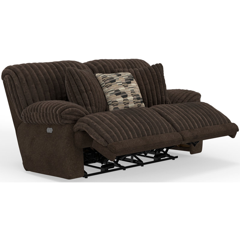 Jahlil 66'' Pillow Top Arms Reclining Loveseat, Power - Push Button