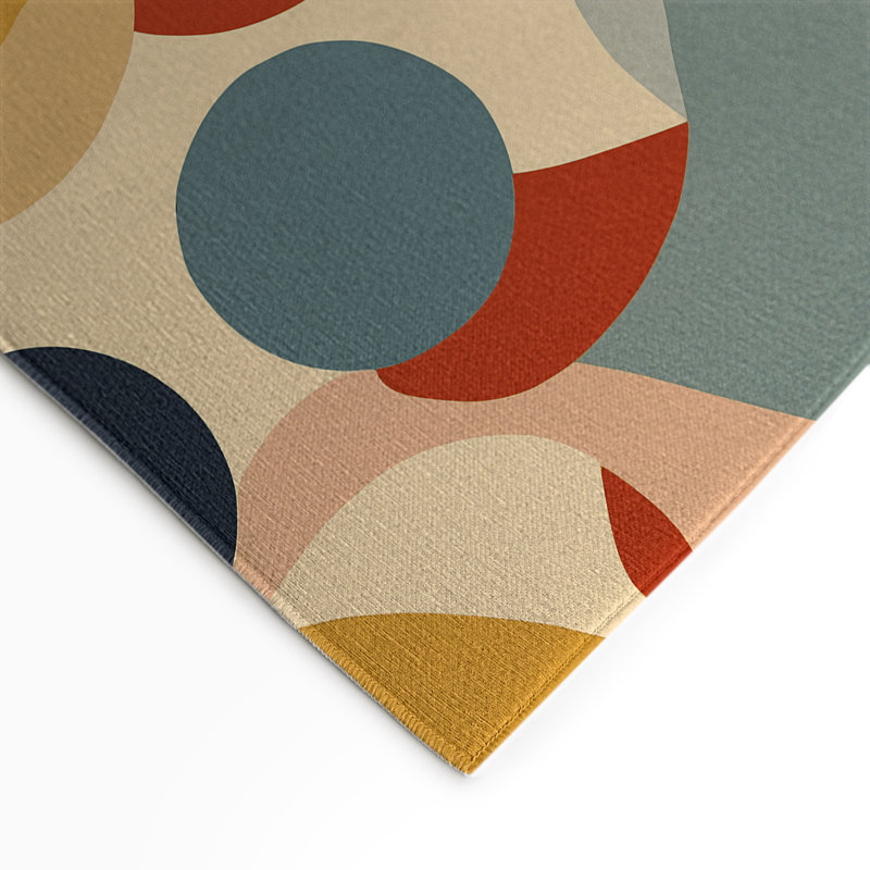 Tapis intérieur et extérieur Groovy Jive, Rectangle 4pi x 6 pi