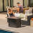 Endless Summer, The Caleb,  40" X 28” Rectangular Gas Fire Table