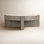 Zakri Round Coffee Table with Concrete Accents