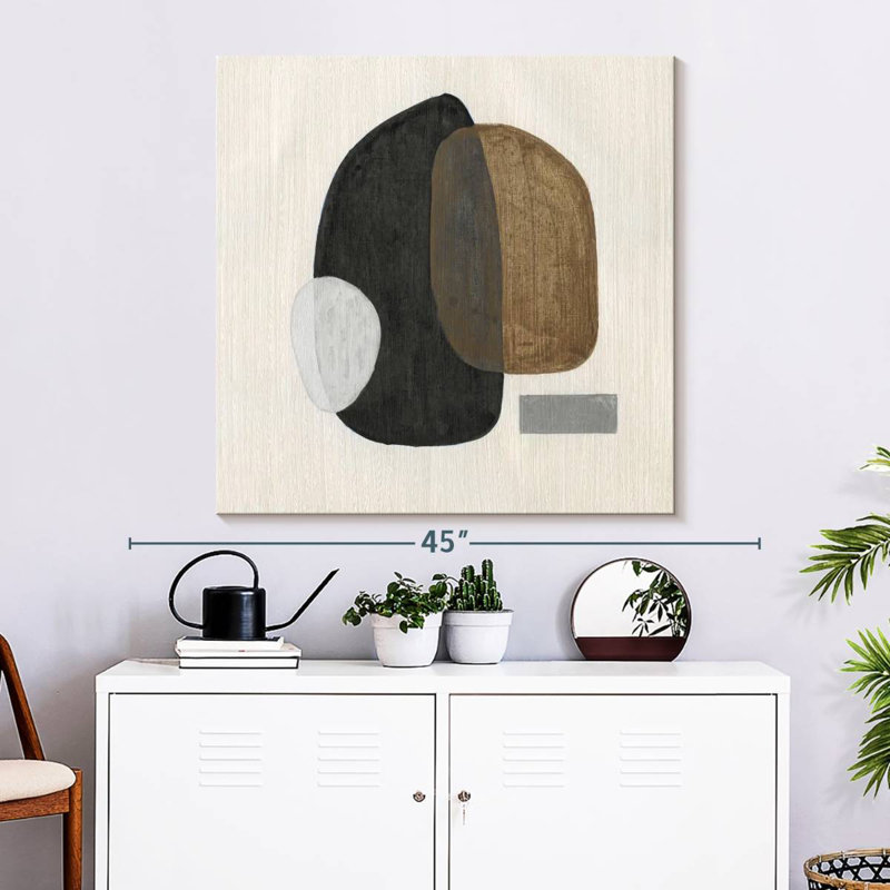 Neutral Stones III, 33" H x 33" W