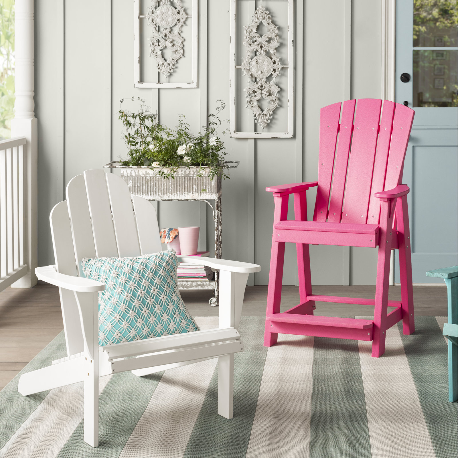Adirondack Chair, White
