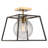 Bridgetown Glass Semi Flush Mount