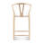 Wishbone Counter Stool Natural Ash