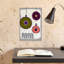 Festive Boas Festas Colorful Vibrant Abstract Wall Art Print-1573499082