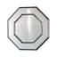 Cohan Glass Flat Wall Mirror