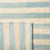 Canyon Wool Striped Area Rug in Blue/Beige