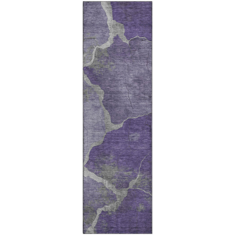 Premium Machine Washable Farolt AMF1889 Abstract Rug/AMF1889PP, Runner 2'3" x 7'6"