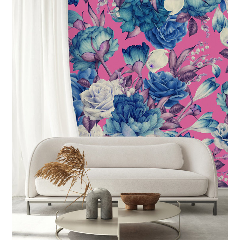 Peel & Stick Wall Mural, 10.42' W x 10.42' L