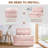 Boneless Folding Sofa Bed,Convertible Sleeper Chair for Adults,Folding Floor Couch with Pillow & Foam Filling for Living Room & Bedro-345528344
