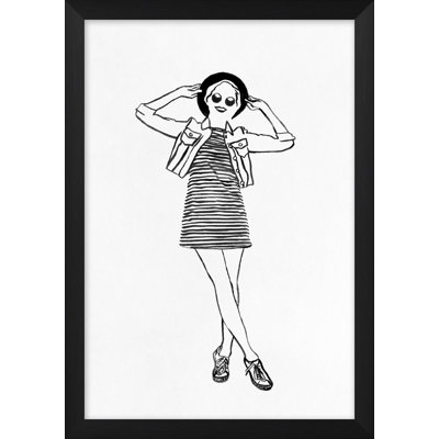 Striped 4 Print by Mat Sanders