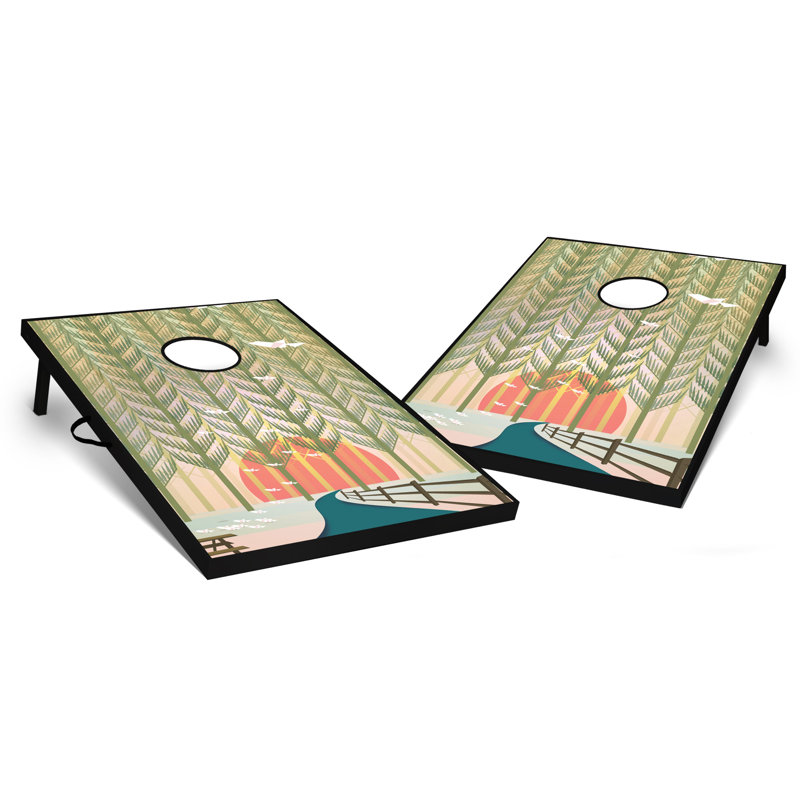 Ensemble de cornhole 2 pi x 3 pi Hayon