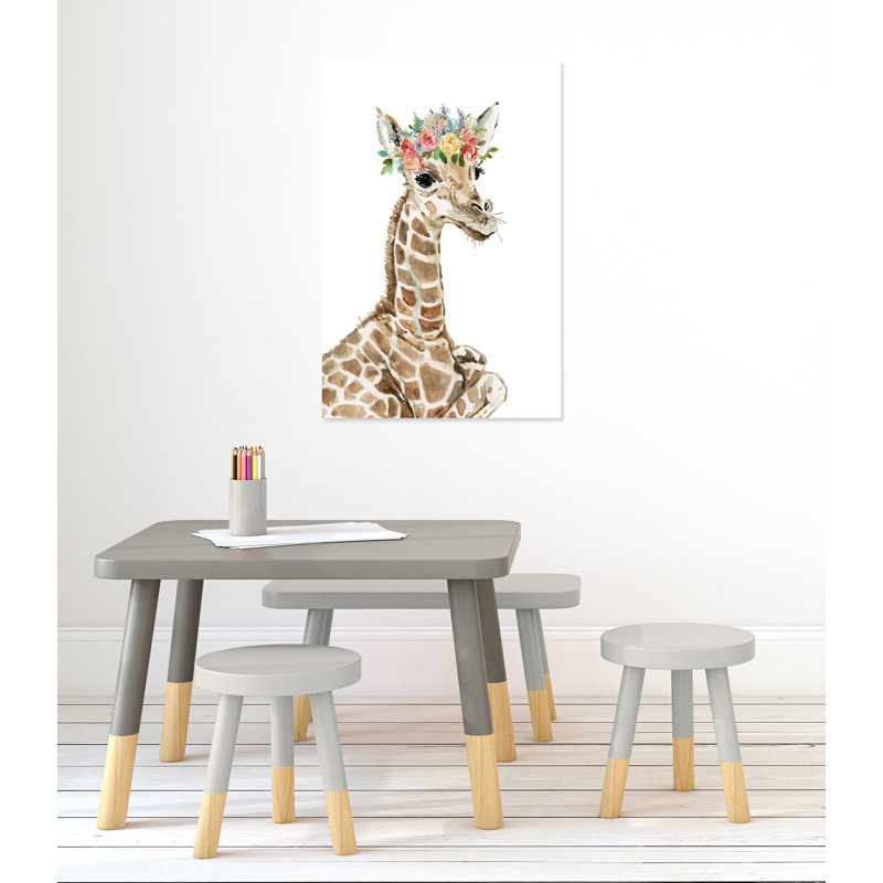 Art sur toile savannah, H 36 po x l 24 po x P 1,5 po, Toile
