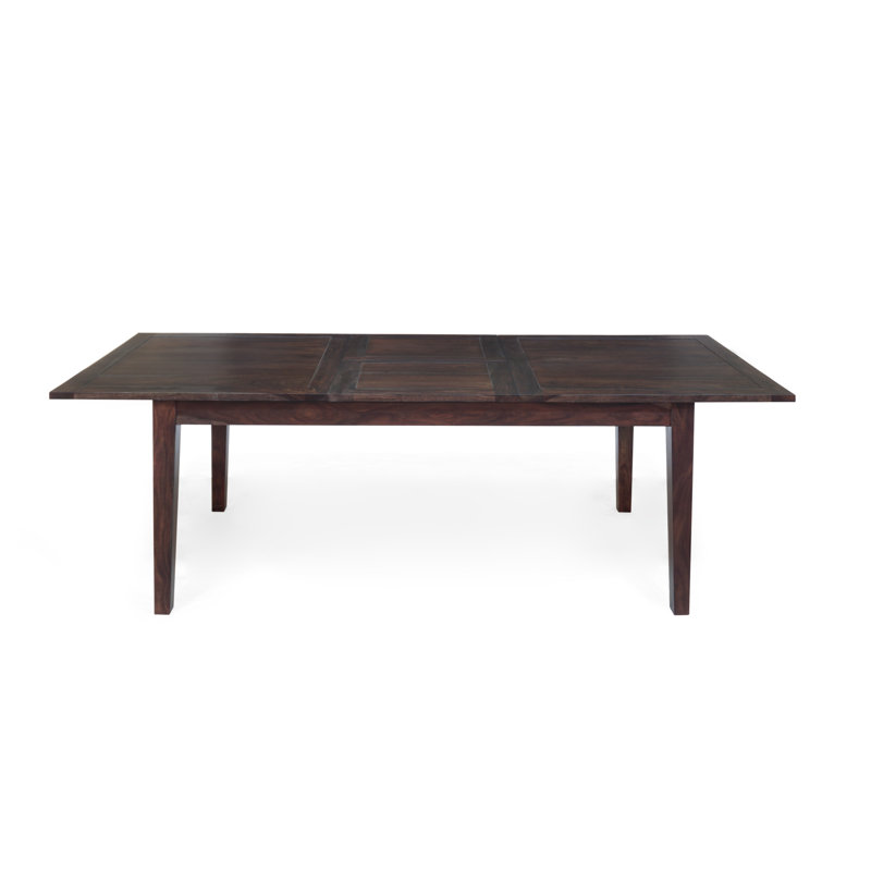 Table de salle à manger extensible Dark Sheesham