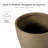 Polyethylene Newport Garden Planter, (2 Pack)-649472901