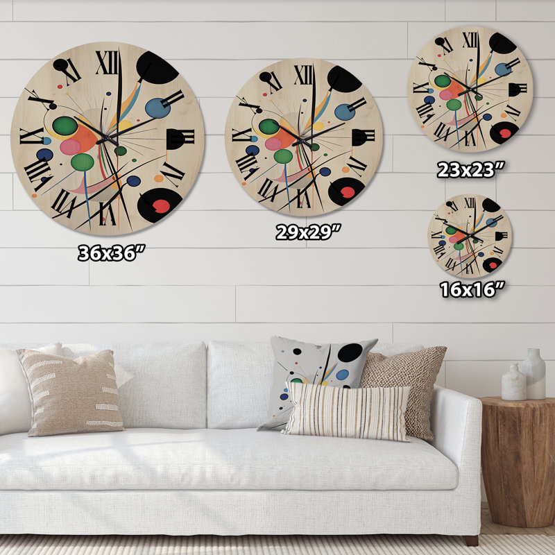Horloge murale Sceance Ethereal Visions III, Grand