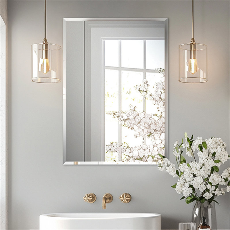Sien Glass Flat Mirror, 60cm x 80cm