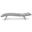Chaise longue en osier Crete