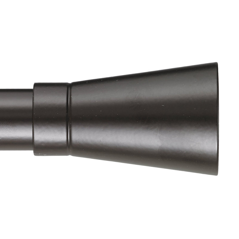 Fredrickson Single Curtain Rod, 72", Maroon